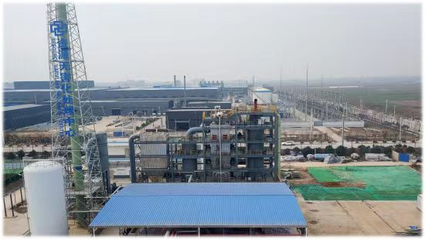 陜西蒲城海泰高端液晶顯示材料生產(chǎn)項目建設(shè)工程施工紀(jì)實